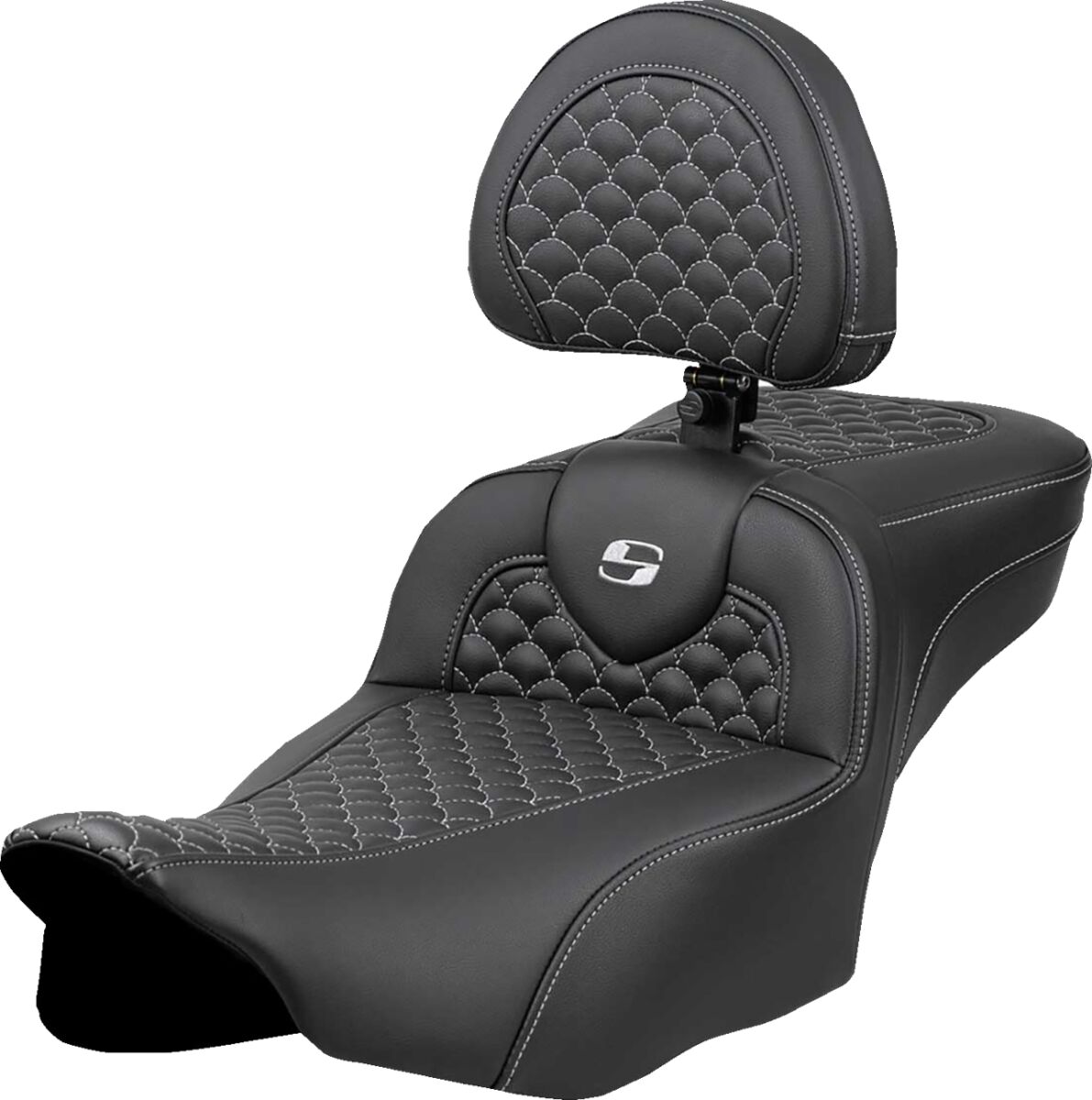 SEAT ROADSOFA DRAGON SILVER STITCH W/DR BR EXT RCH
