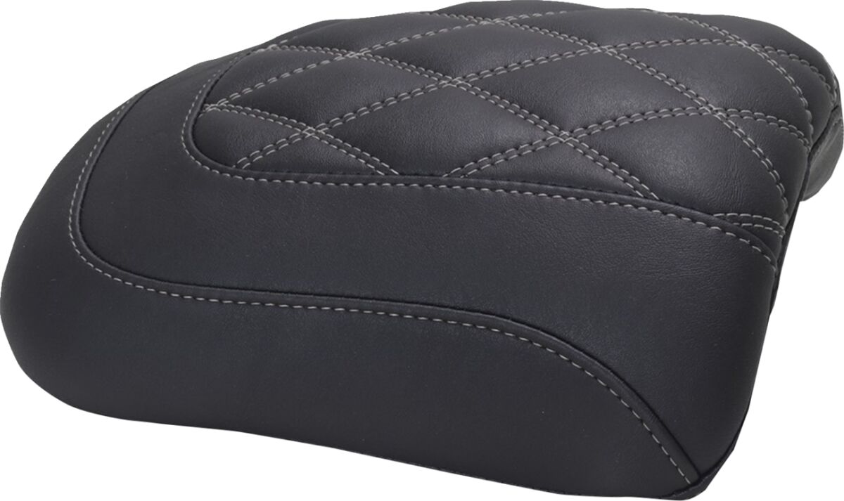 SEAT REAR COWL DBL DIAM GUN METAL GRAY THREAD