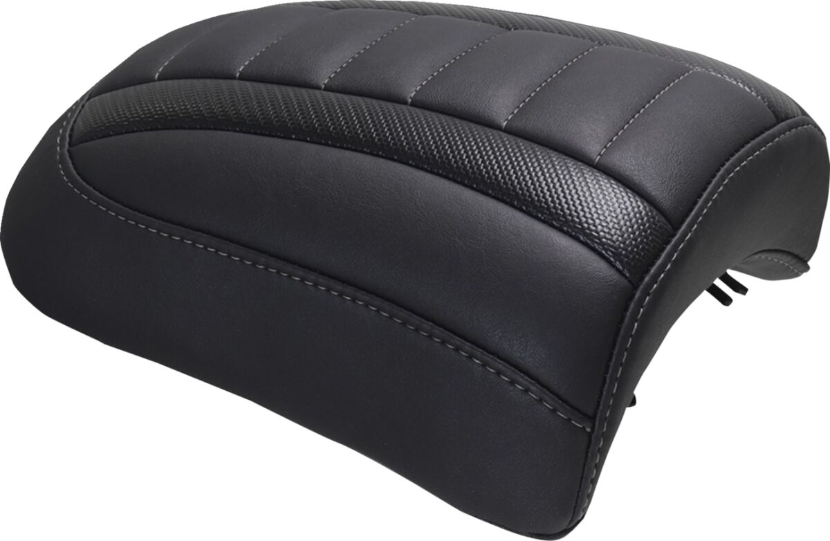 SEAT REAR COWL DBL DIAM DLX GUN METAL GRAY THREAD