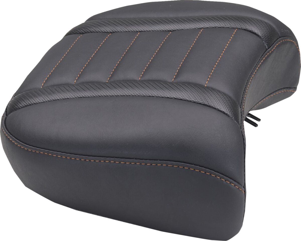 SEAT REAR DLX TOURING ORANGE THREAD