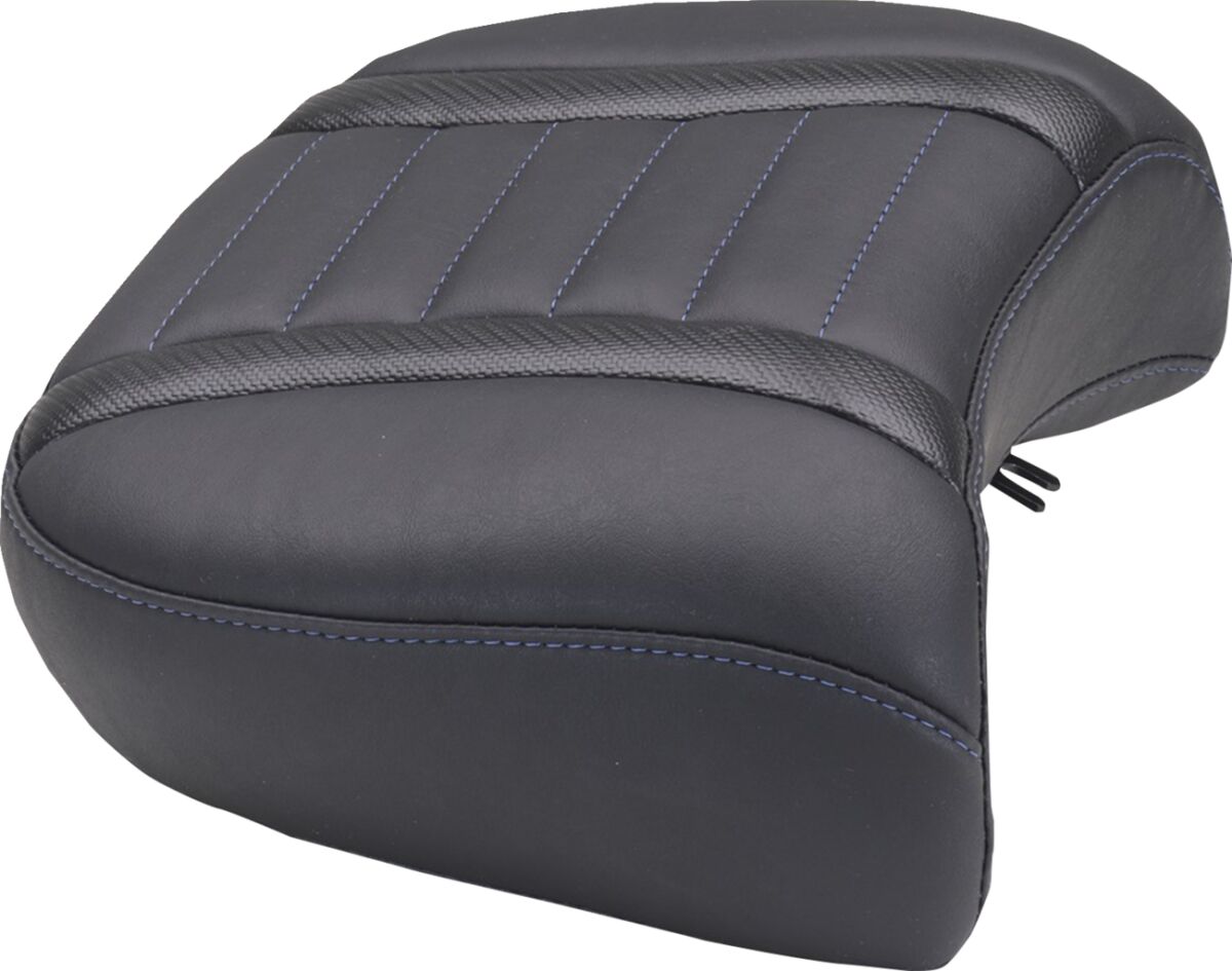 SEAT REAR DLX TOURING SKY BLUE THREAD