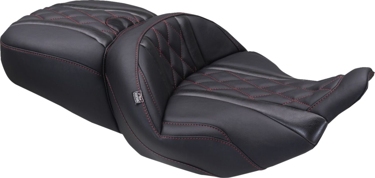 SEAT SUPER TOURING DLX ONE PIECE DARK CHERRY THREAD