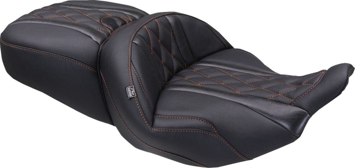 SEAT SUPER TOURING DLX ONE PIECE ORANGE THREAD