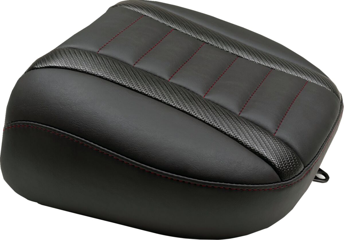 SEAT PASSENGER DELUXE TOUR DARK CHERRY THREAD