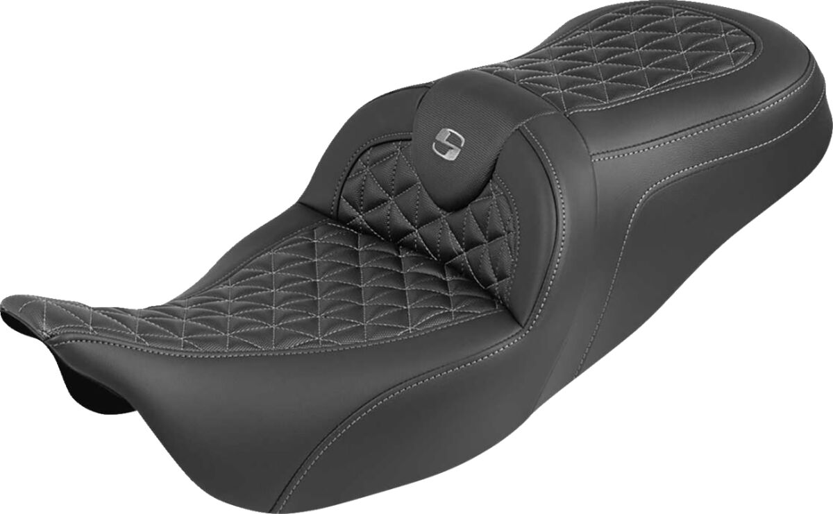RoadSofa™ Tri Gripper Seat - Standard Reach - Gray Stitch - w/o Backrest