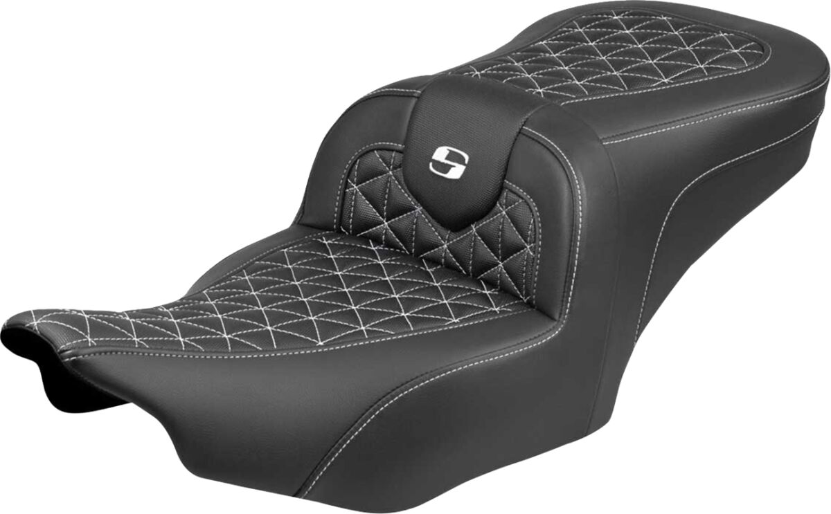 Roadsofa™ Seat - without Backrest - White Stitch