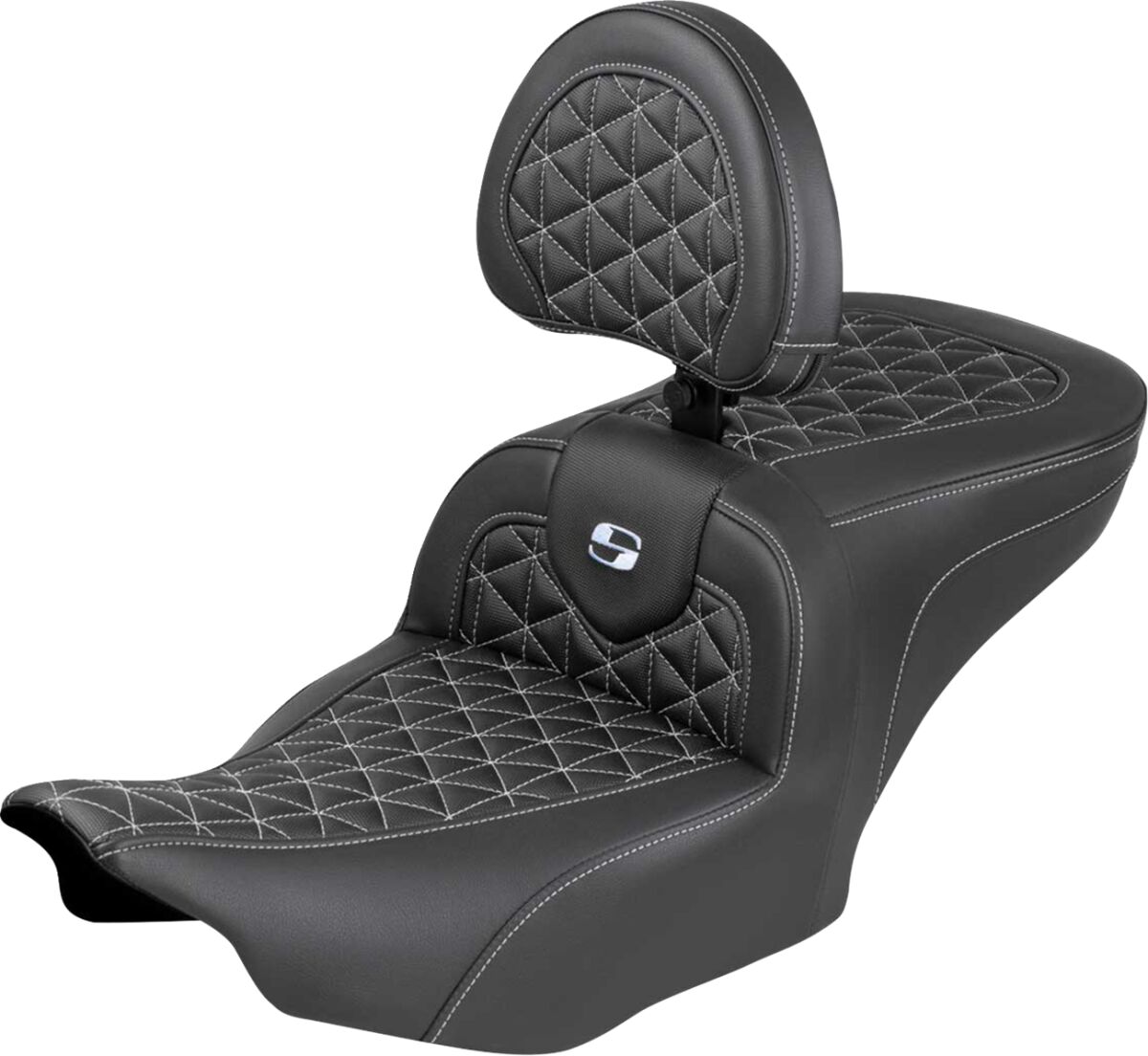 Roadsofa™ Seat - with Backrest - Silver Stitch