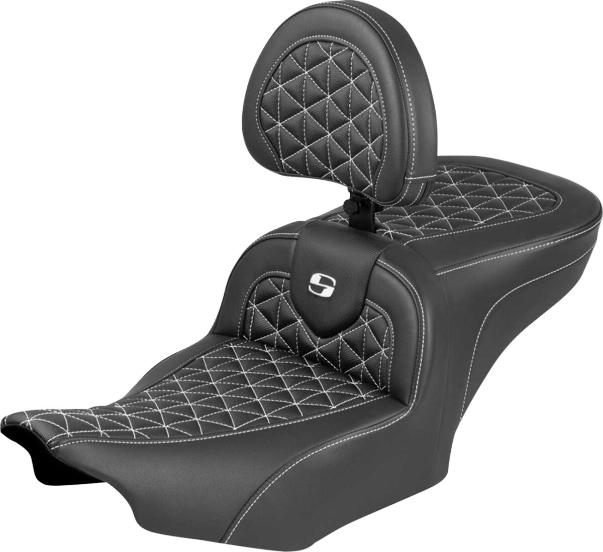 Roadsofa™ Seat - with Backrest - White Stitch