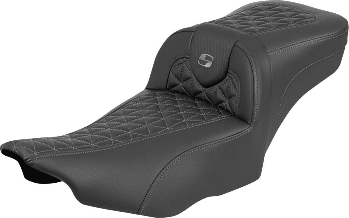 Roadsofa™ Extended Reach Seat - without Backrest - Gray Stitch