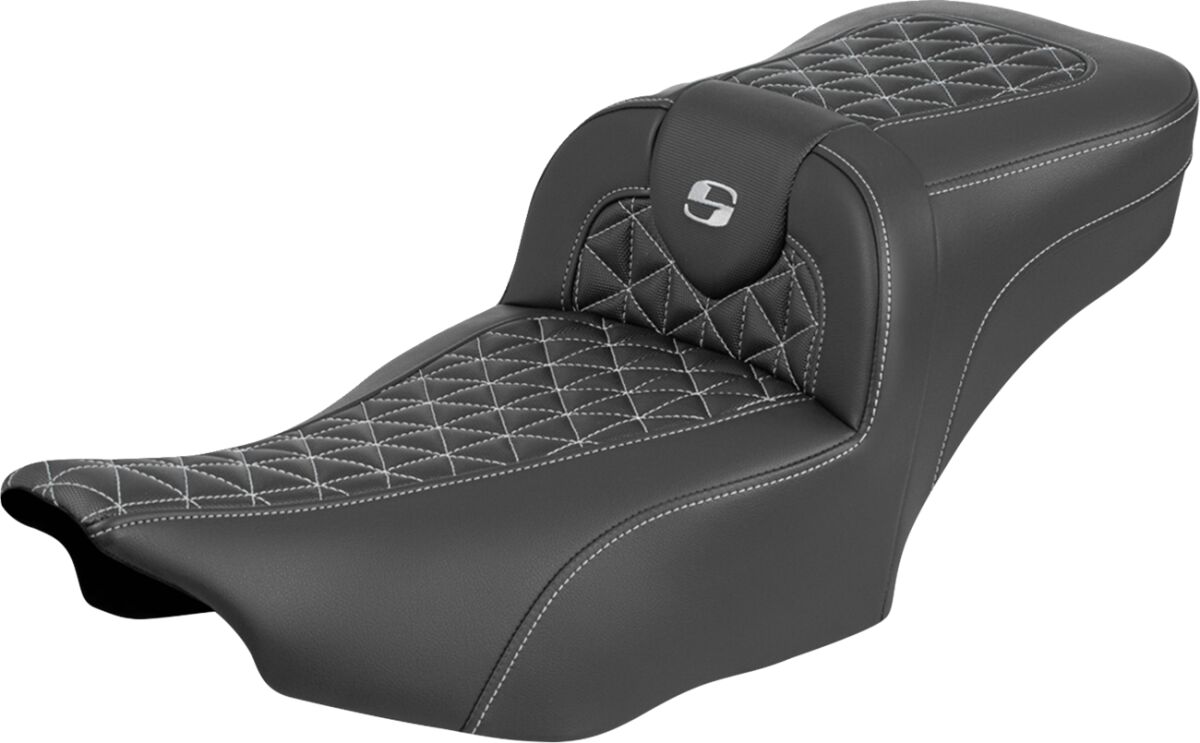 Roadsofa™ Extended Reach Seat - without Backrest - Silver Stitch