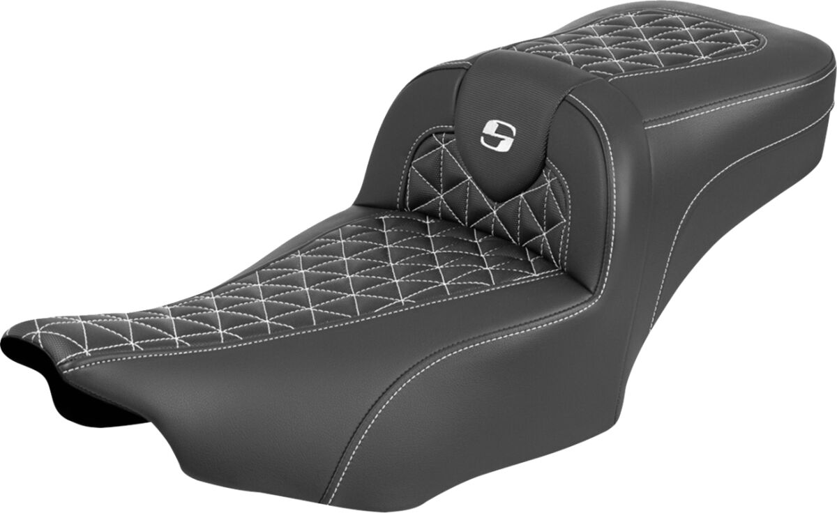 Roadsofa™ Extended Reach Seat - without Backrest - White Stitch
