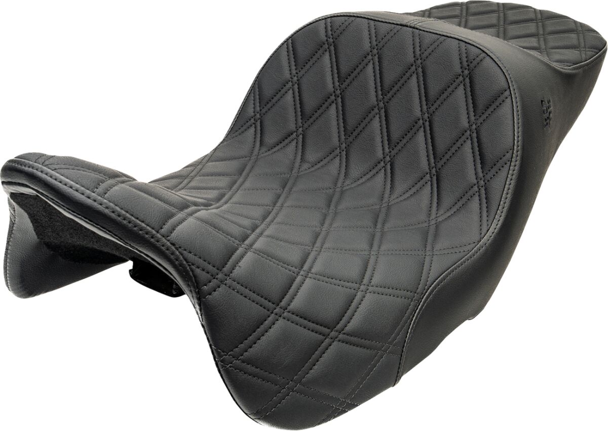 SEAT CHARIOT BLK DD VINYL BLK LOGO