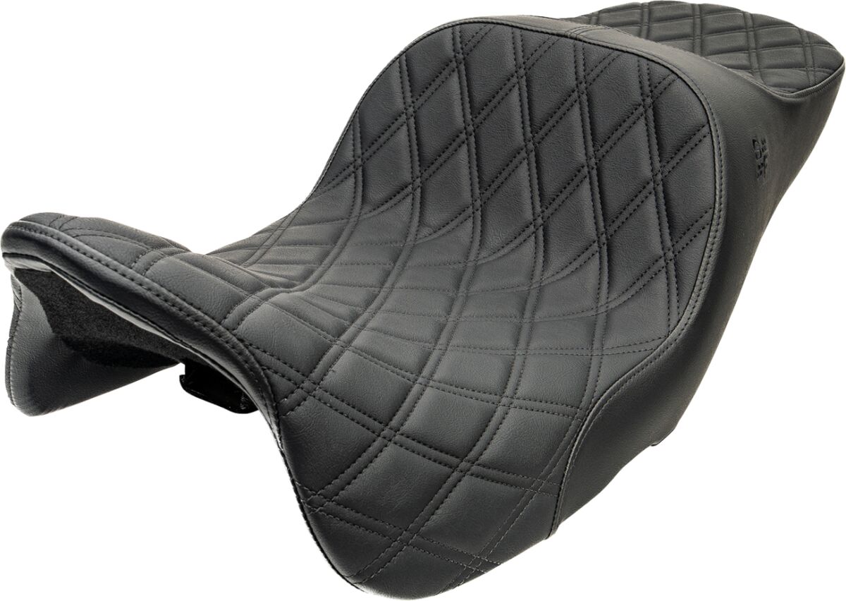SEAT CHARIOT BLK DD VINYL BLK LOGO