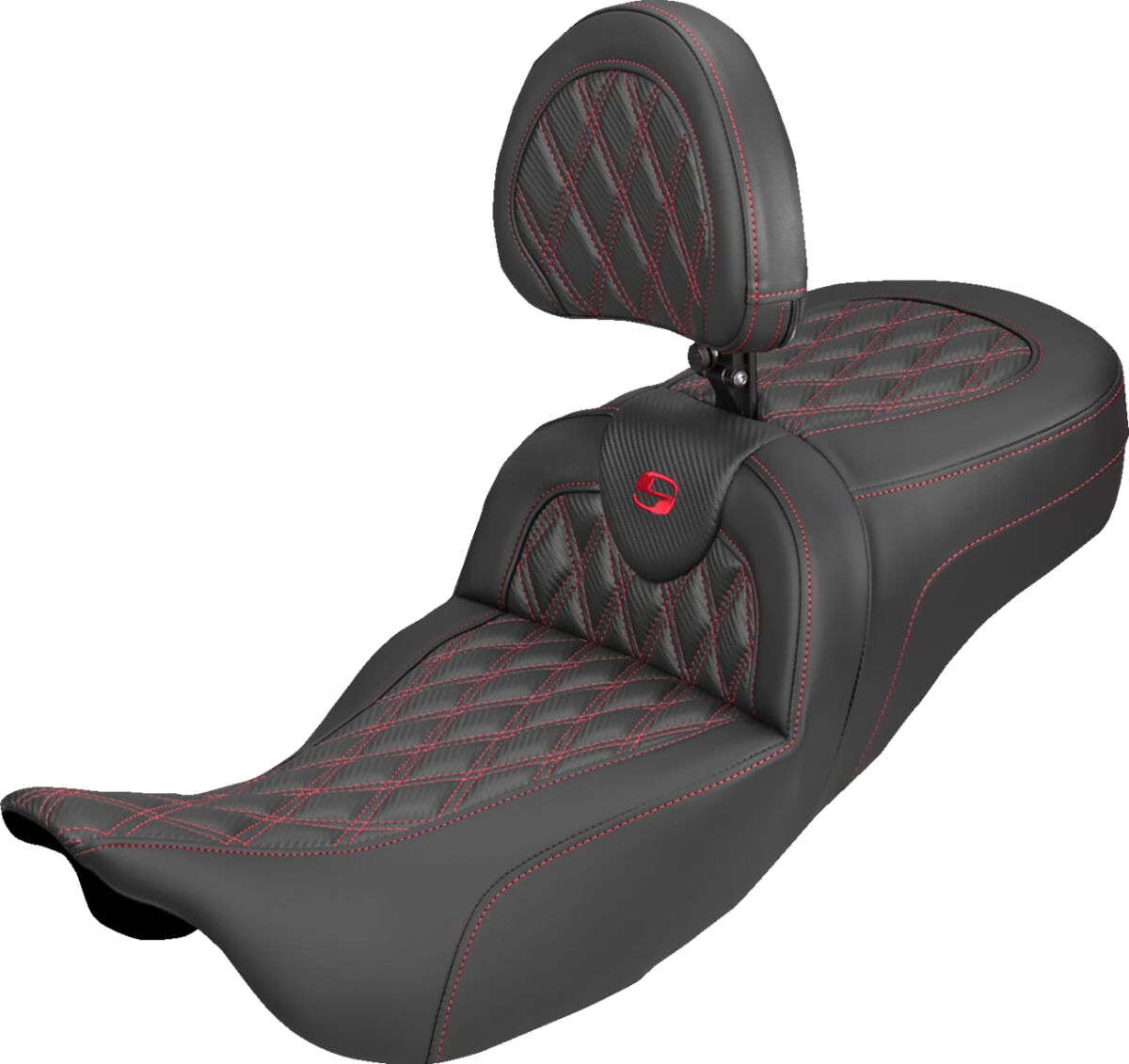 SEAT ROADSOFA CF LS ER DB RED STITCH