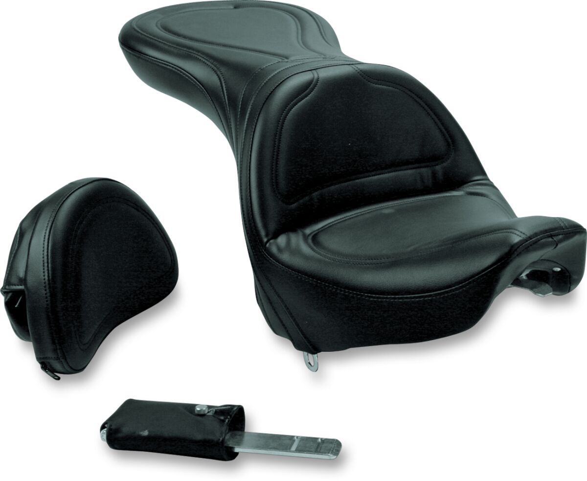 EXPLORER SEAT WITH DRIVER BACKREST HARLEY DAVIDSON