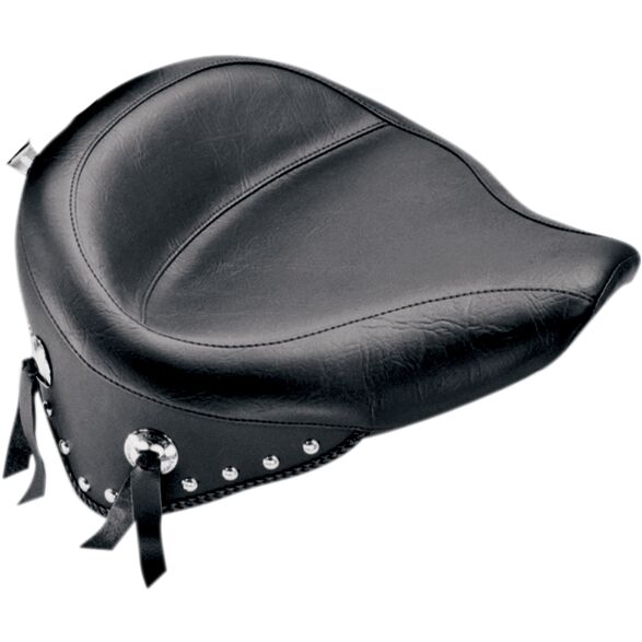 SEAT WIDE TOURING SOLO PLAIN STUDDED WITH CONCHOS
