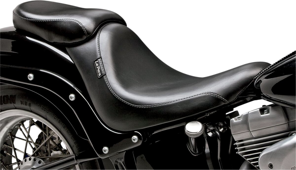 PILLION PAD SILHOUETTE SMOOTH BLACK