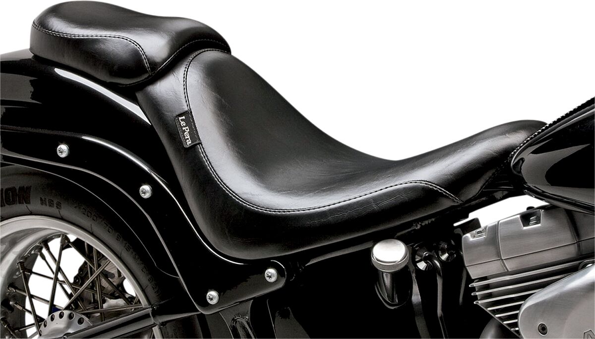 PILLION PAD SILHOUETTE SMOOTH BLACK