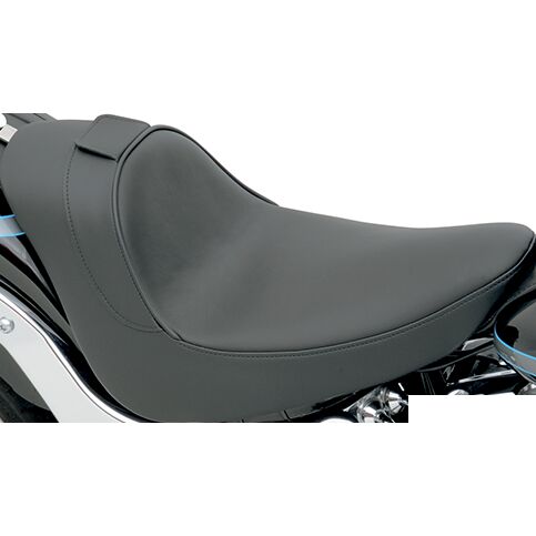SEAT SOLO W/OPTIONAL EZ GLIDE BACKREST FRONT WITH DRIVER BACKREST RECEPTACLE VINYL BLACK