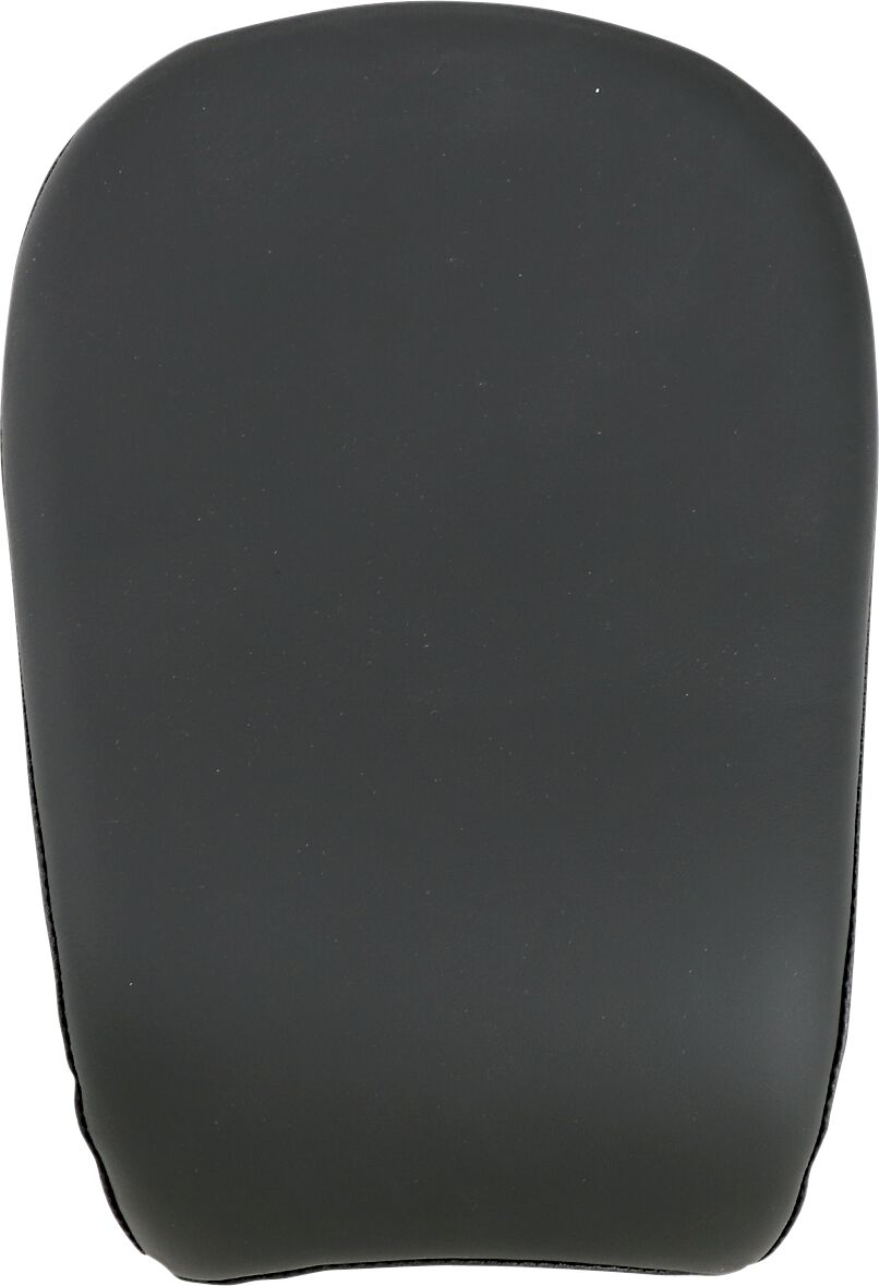 PILLION PAD WIDE REAR SMOOTH LEATHER BLACK