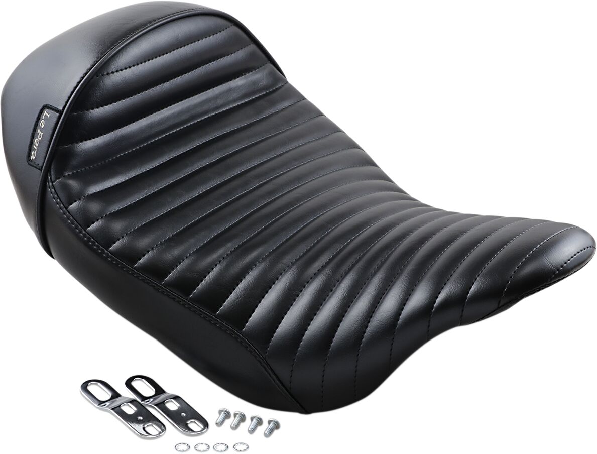 SEAT STUBS CAFE SOLO PLEATED BLACK