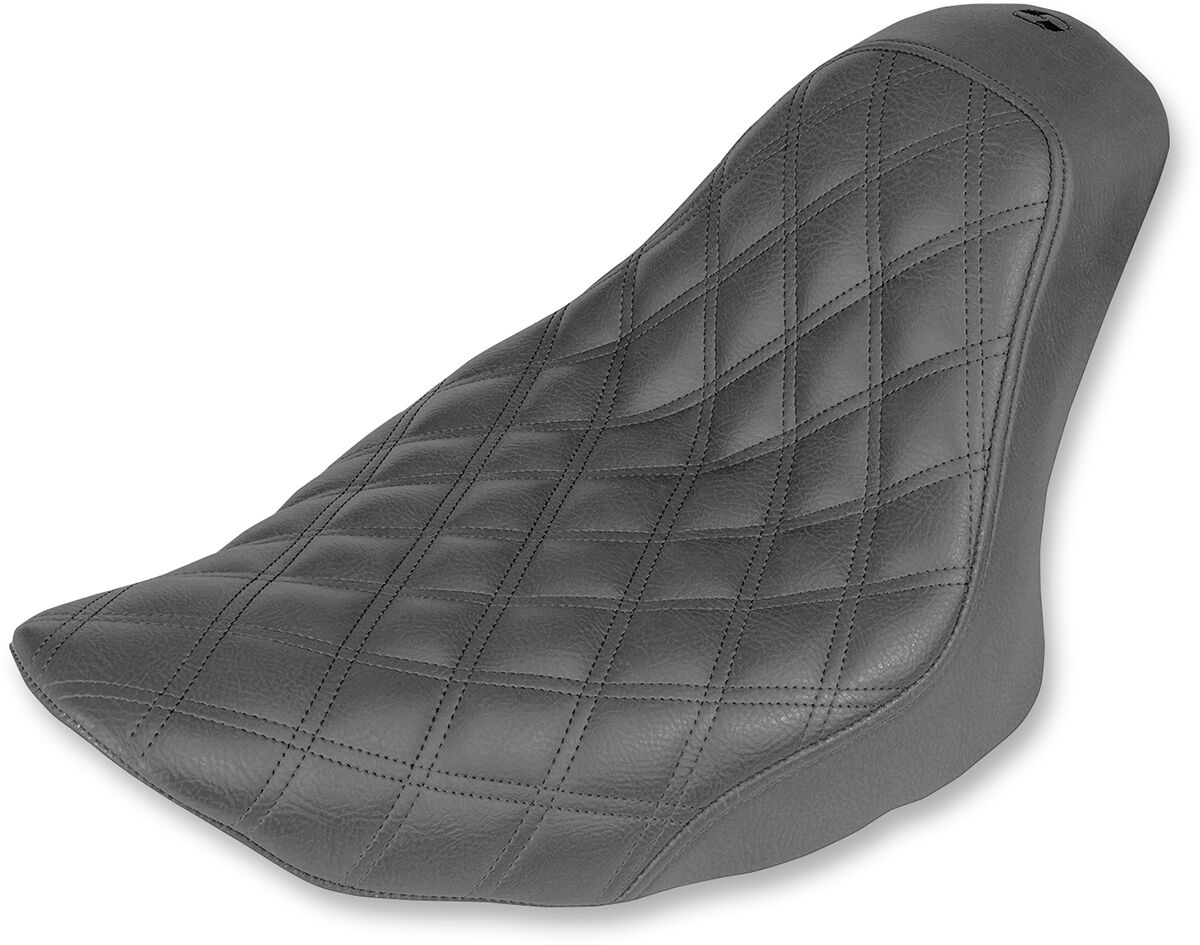 SOLO SEAT RENEGADE™ LS FRONT VINYL|SADDLEGEL™ PLAIN BLACK