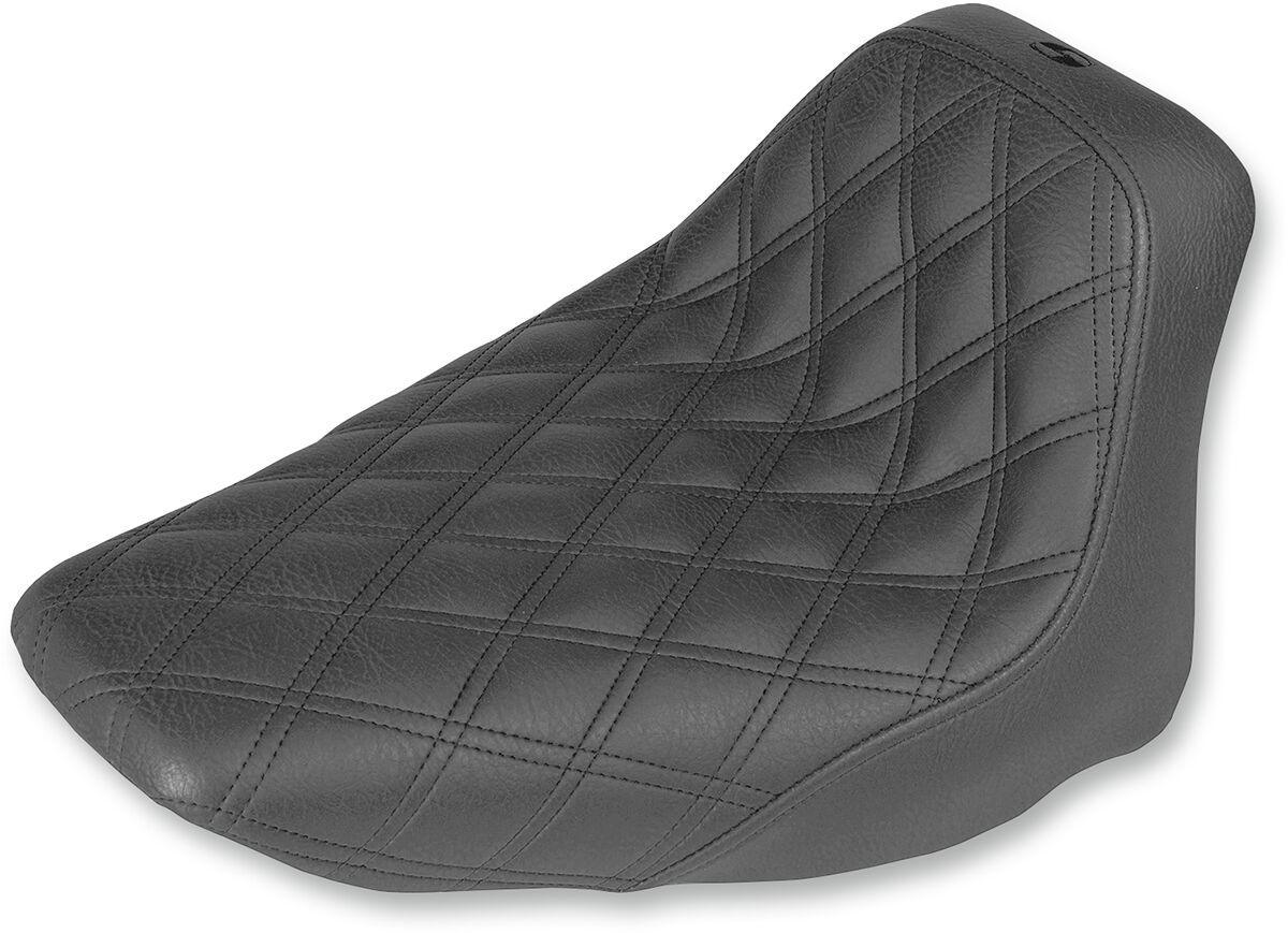 SOLO SEAT RENEGADE™ LS FRONT VINYL|SADDLEGEL™ PLAIN BLACK