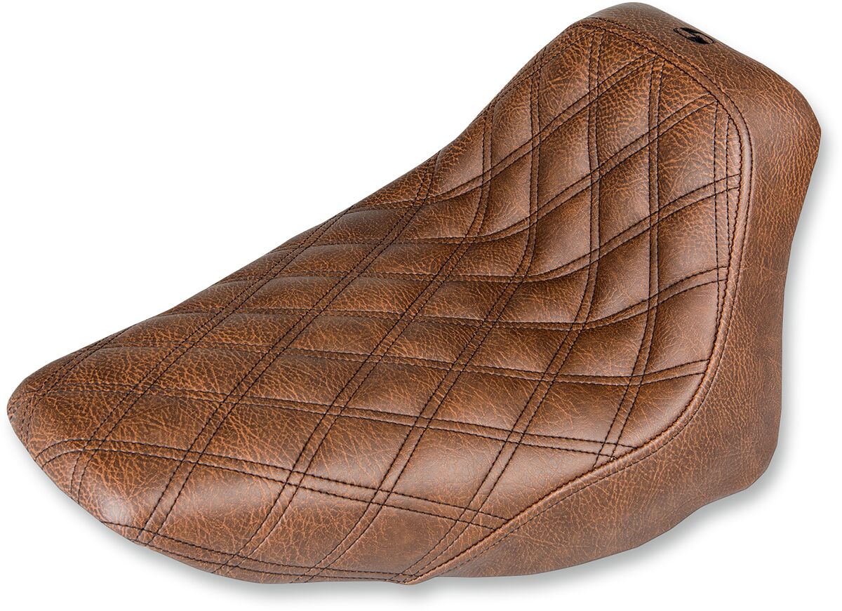 SOLO SEAT RENEGADE™ LS FRONT VINYL|SADDLEGEL™ PLAIN BROWN