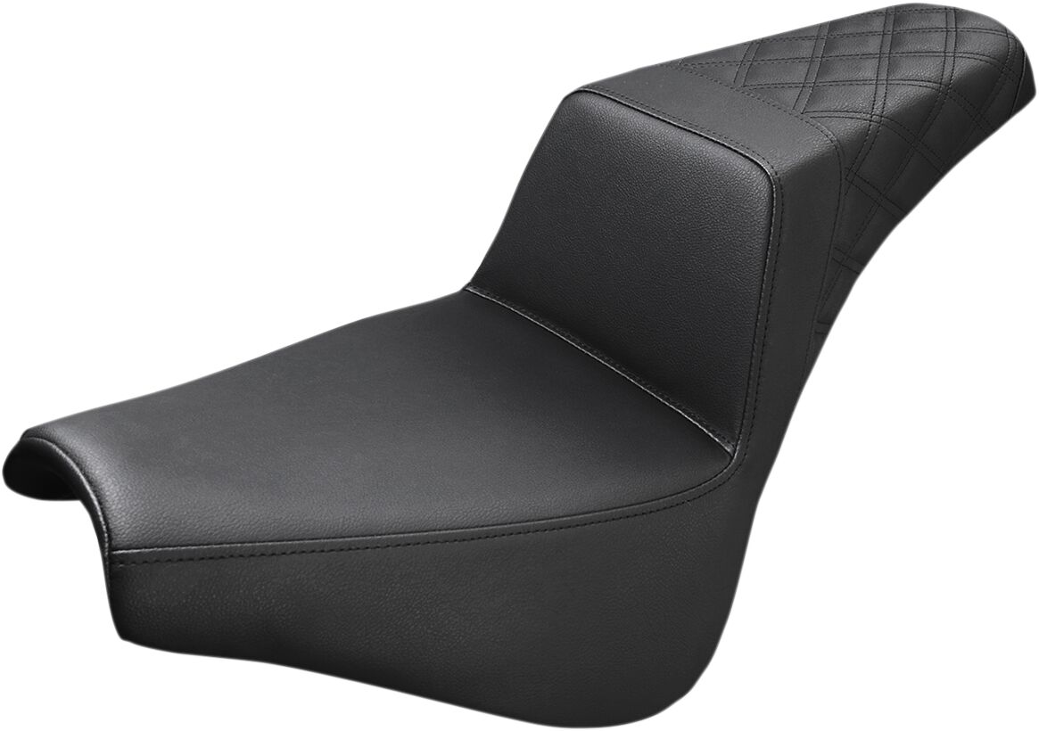 SEAT STEP UP LS FRONT W/PASSENGER LATTICE BLACK