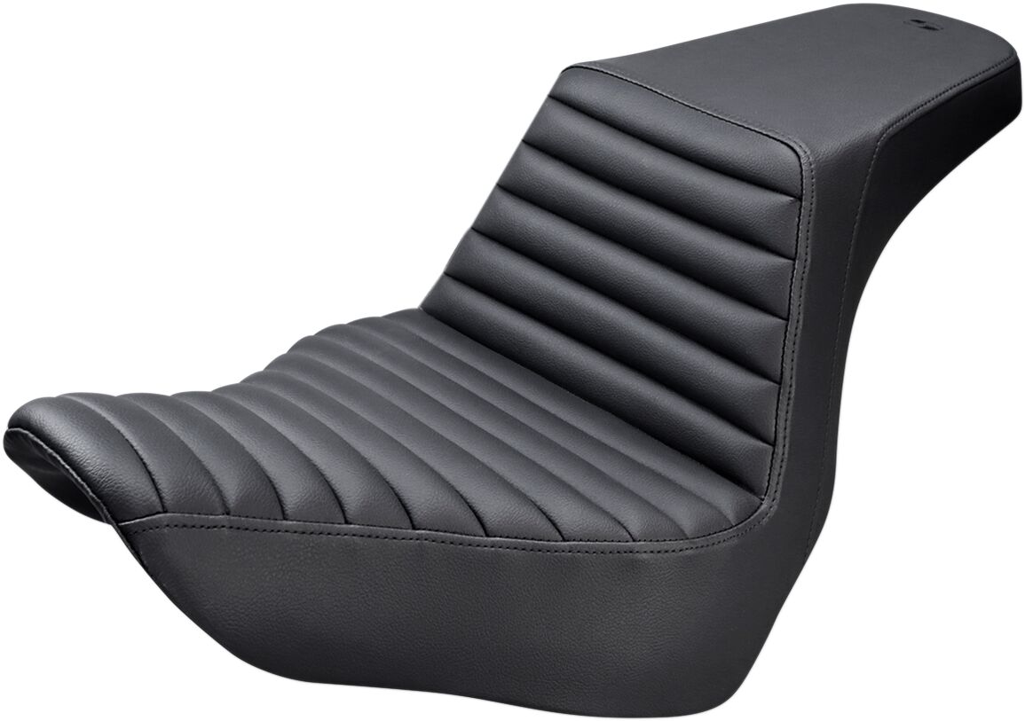 SEAT STEP UP TUCK & ROLL PLEATED BLACK