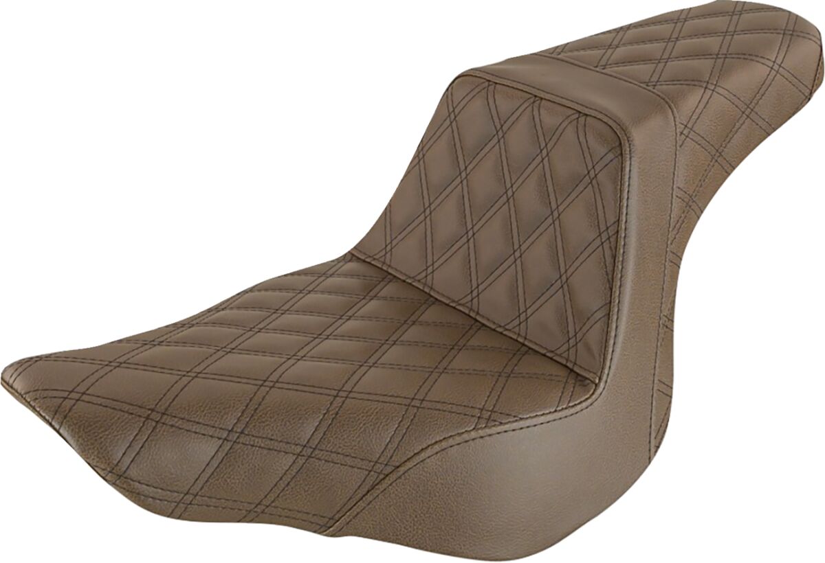 SEAT STEP UP LS FRONT W/PASSENGER LATTICE BROWN