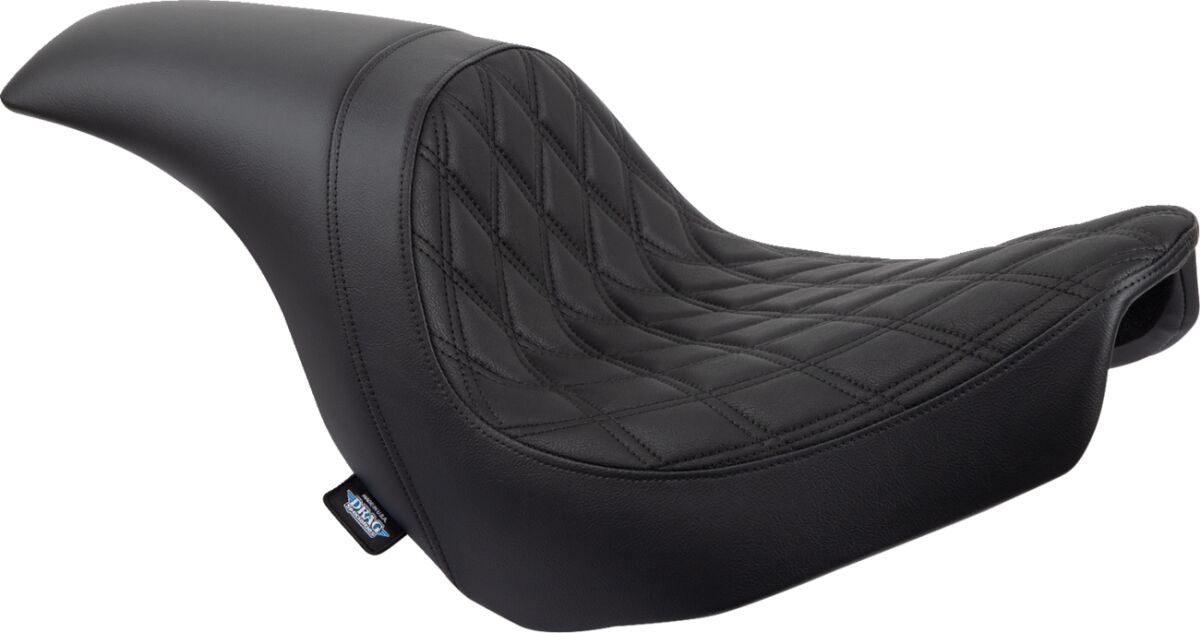 Predator Seat - Double Diamond w/ Black Sitching - Vinyl - FL