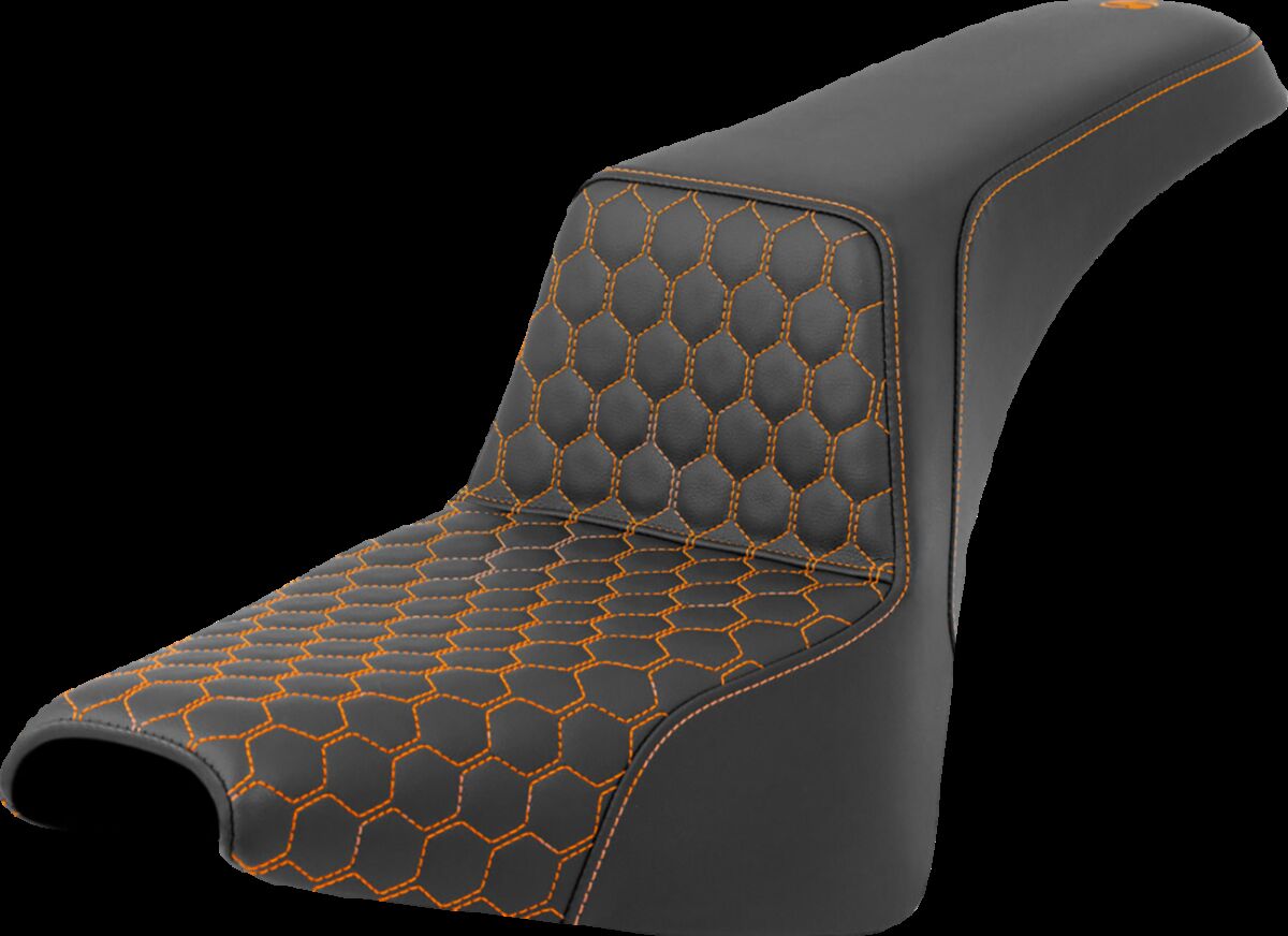 SEAT STEP UP HC ORANGE STITCH