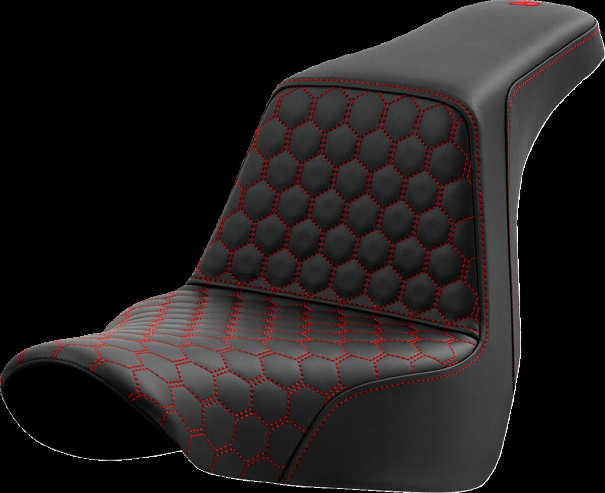SEAT STEP UP HC RED STITCH