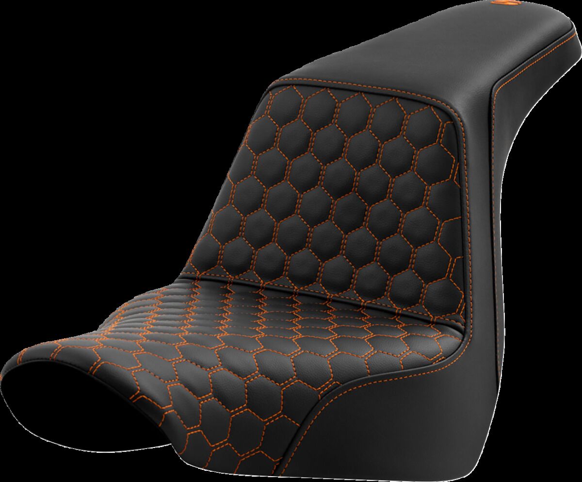 SEAT STEP UP HC ORANGE STITCH
