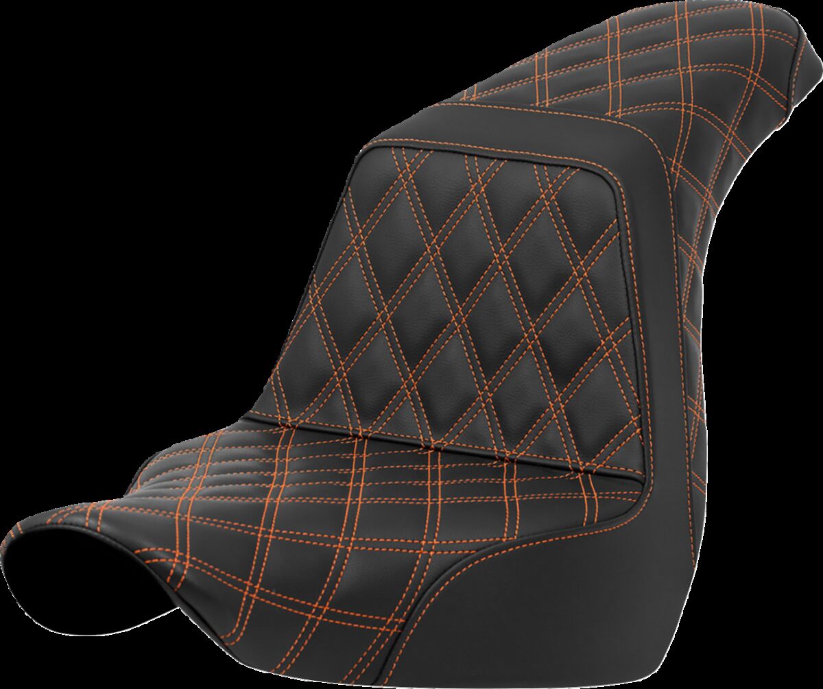 SEAT STEP UP FULL LS ORANGE STITCH