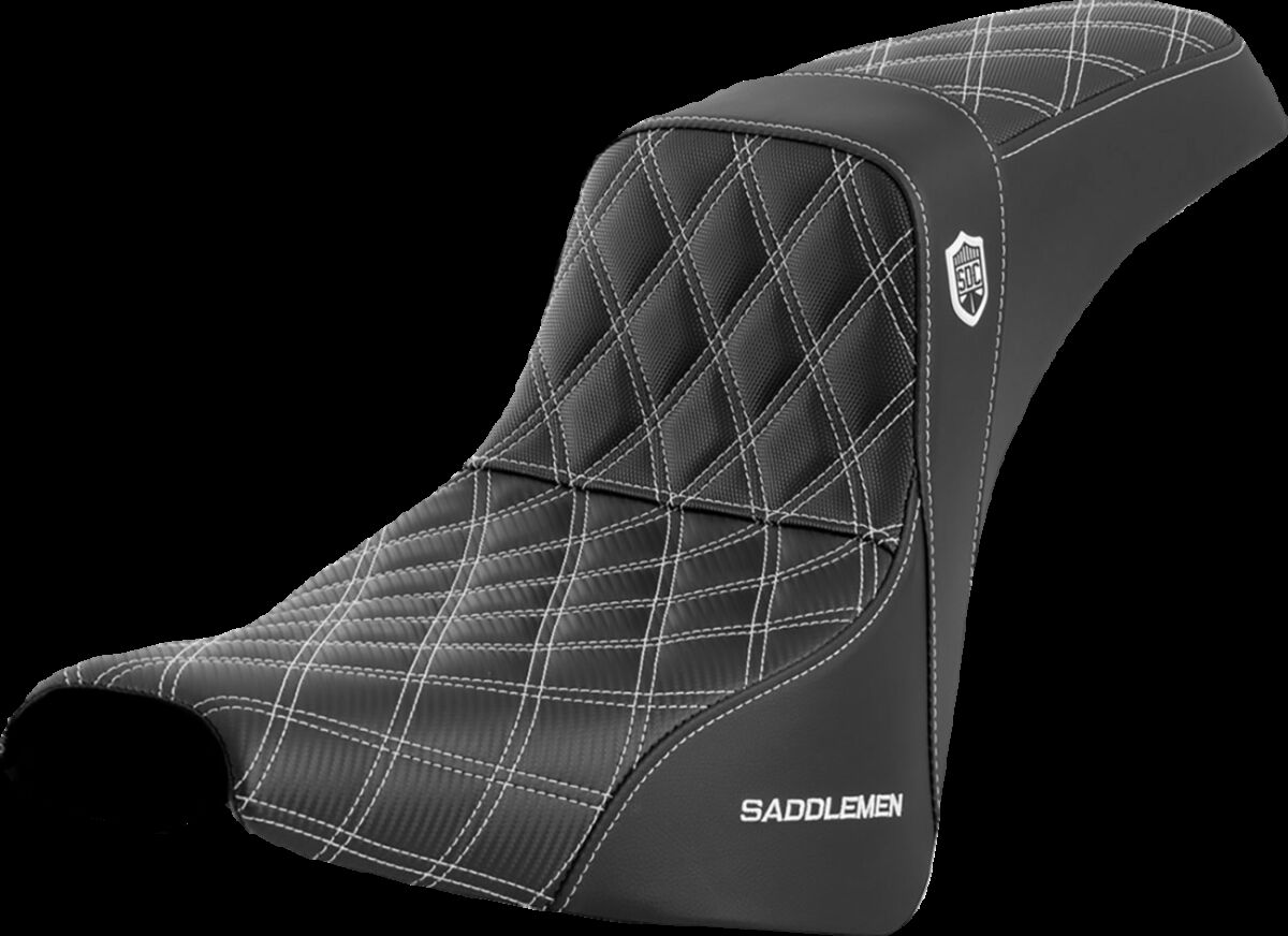 SEAT SDC PERF GRIPPER WHITE STITCH