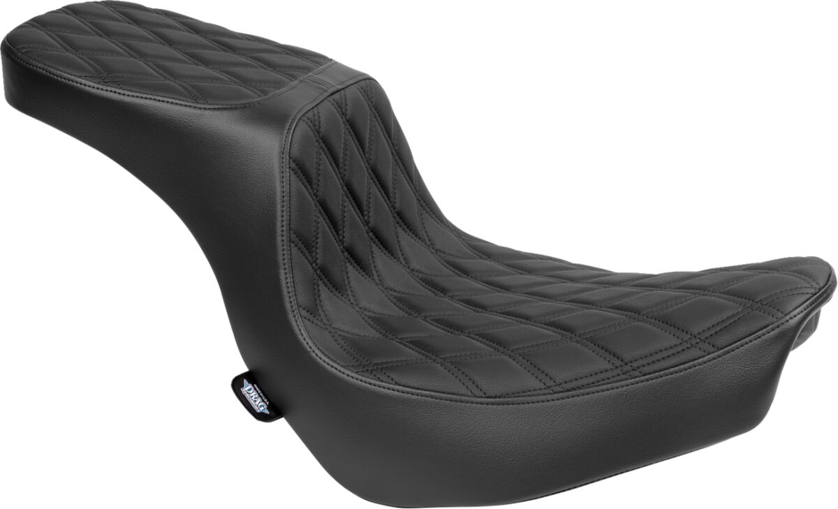 Predator 2-Up Seat - Double Diamond - Black Stitching - FL/FX