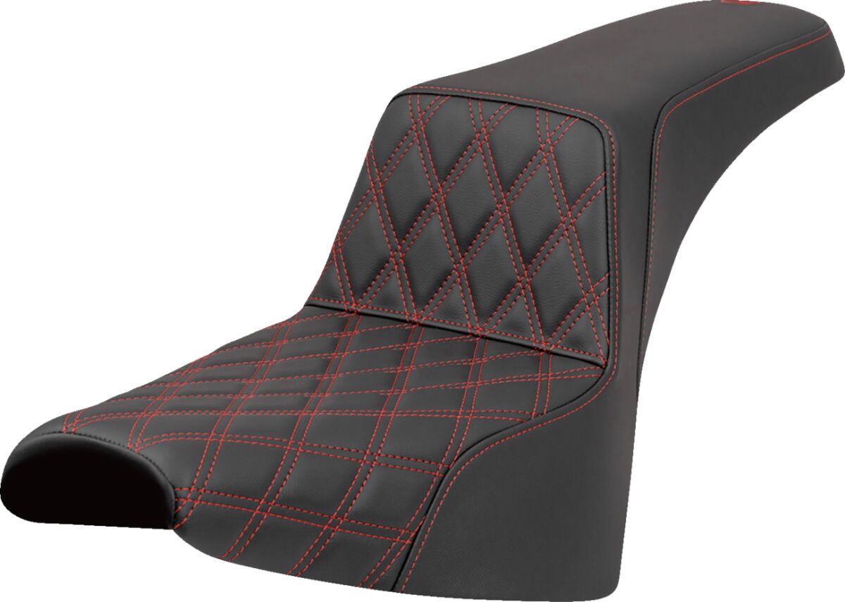 SEAT STEP UP LS RED STITCH