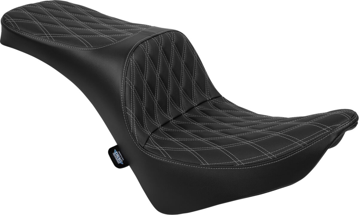 Freedom Seat - Vinyl - Double Diamond Silver Stitch