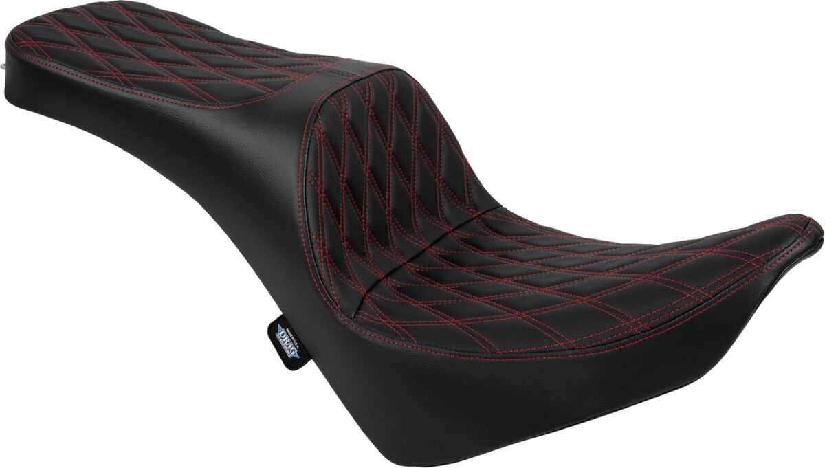Freedom Seat - Vinyl - Double Diamond Red Stitch