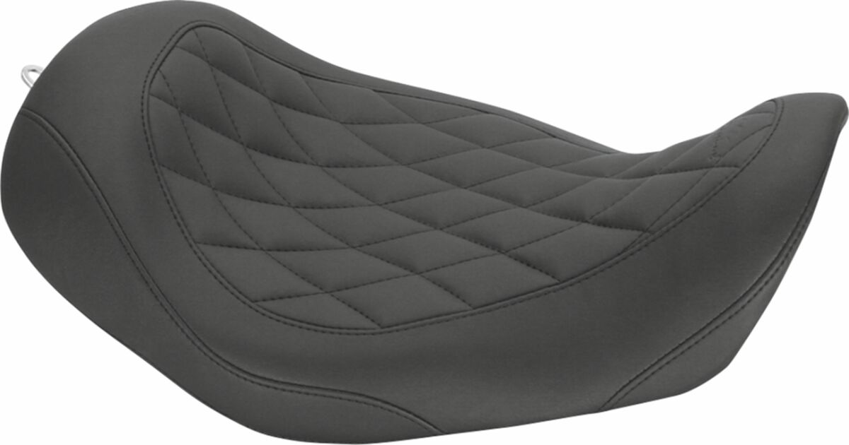 SEAT WIDE TRIPPER™ SOLO DIAMOND STITCHED BLACK
