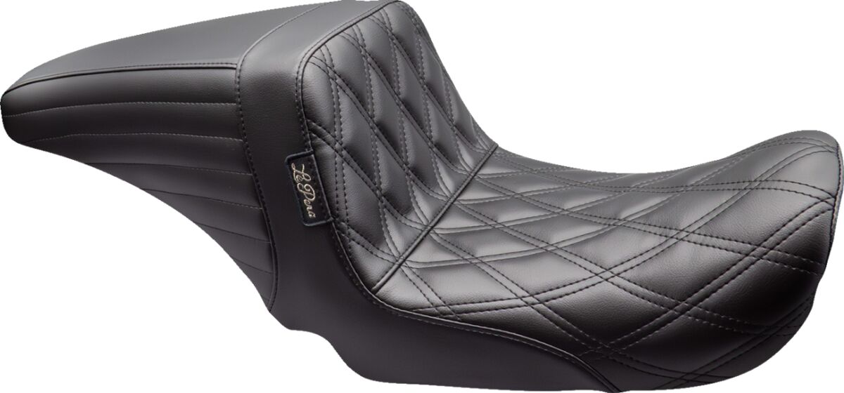 Kickflip Seat - Front Double Diamond - Black - Dyna