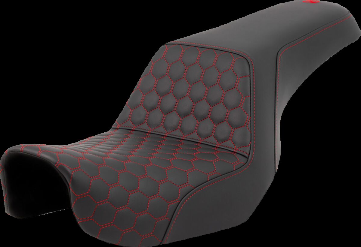 SEAT STEP UP HC RED STITCH