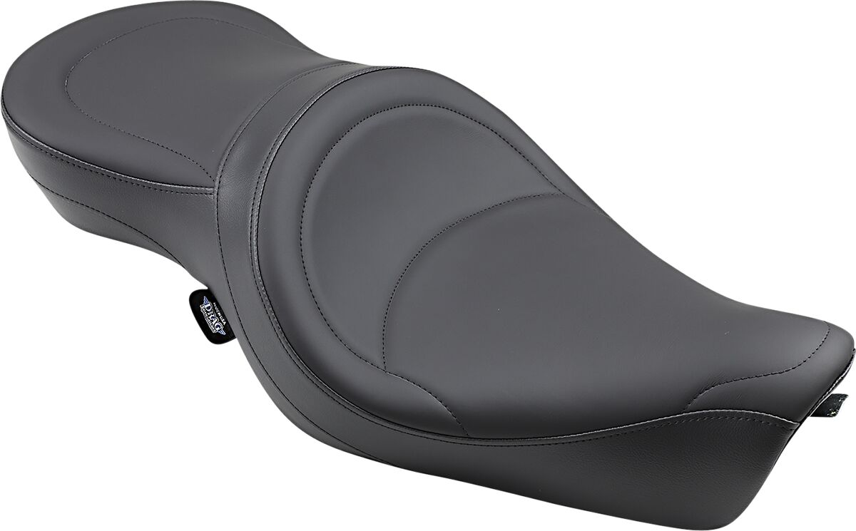 SEAT WIDE LOW-PROFILE REAR 2-UP VINYL BLACK