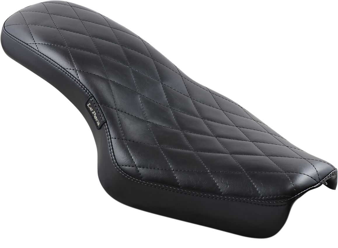 SEAT COBRA 2-UP DIAMOND STITCHED BLACK