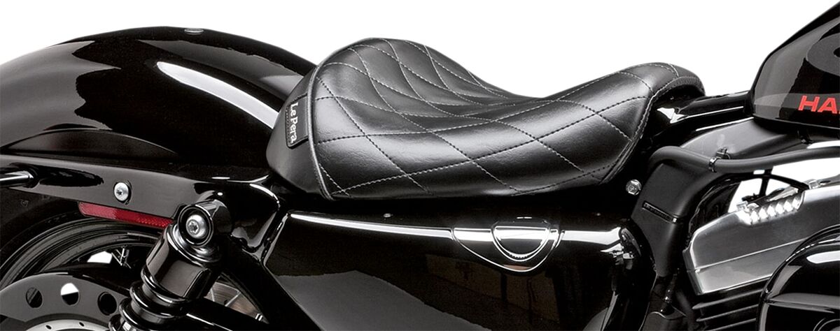 SEAT BARE BONES SOLO DIAMOND STITCH BLACK