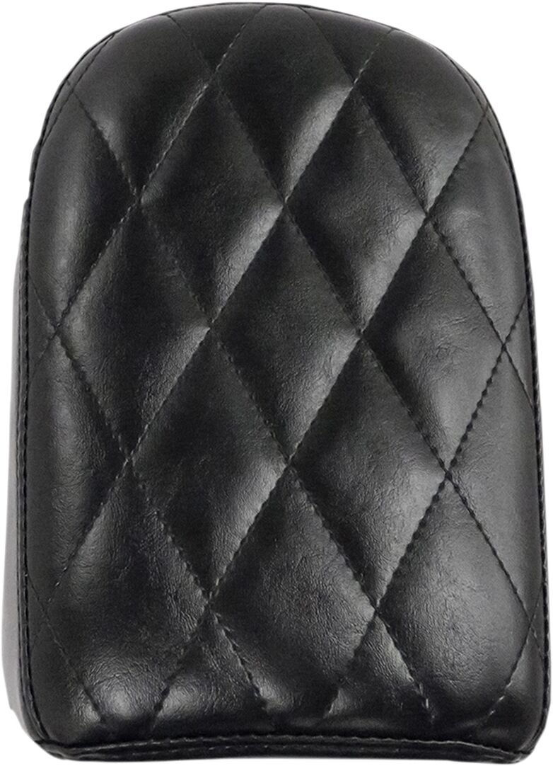 PILLION PAD BARE BONES DIAMOND STITCH BLACK