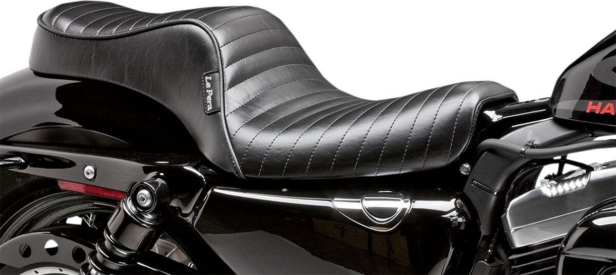 SEAT CHEROKEE 2-UP PLEATED STITCHED BLACK