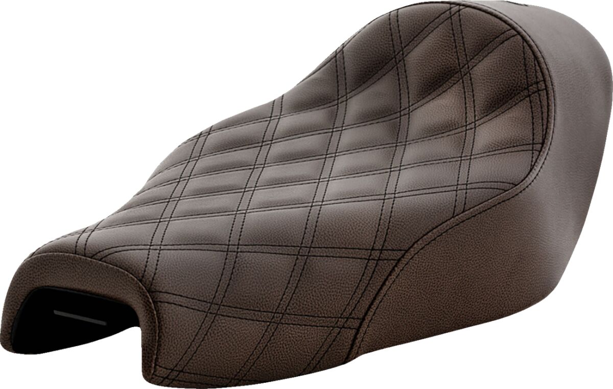 SOLO SEAT RENEGADE™ LS FRONT VINYL|SADDLEGEL™ PLAIN BROWN